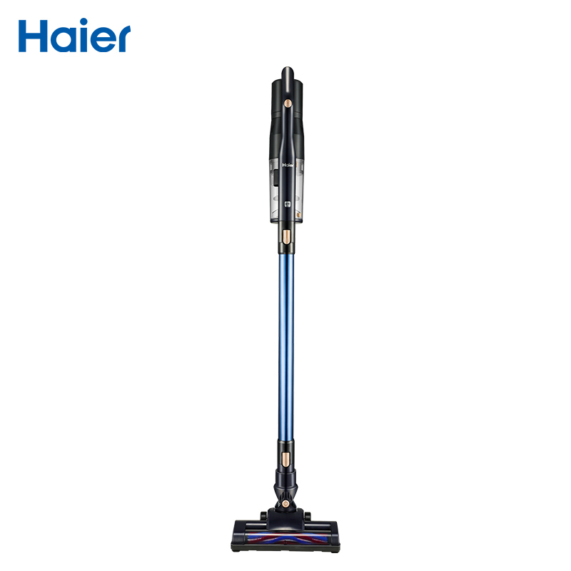 海尔(Haier)无线吸尘器家用车载手持式小型充电大吸力宠物猫毛地毯吸尘机HZ-Q711B