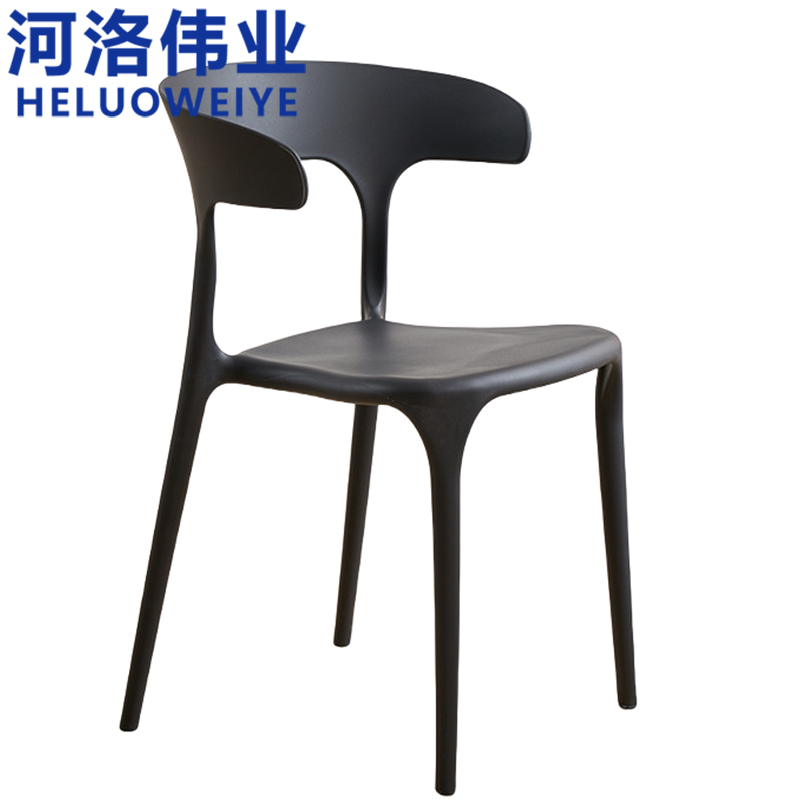 河洛伟业塑料椅靠背把高清大图