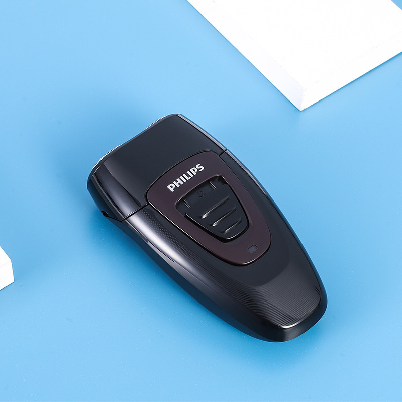 飞利浦(Philips) 电动剃须刀 双刀头刮胡刀苏宁自营胡须刀进口刀头 男士电须刀便携旅行充电式 刀头水洗 PQ182高清大图