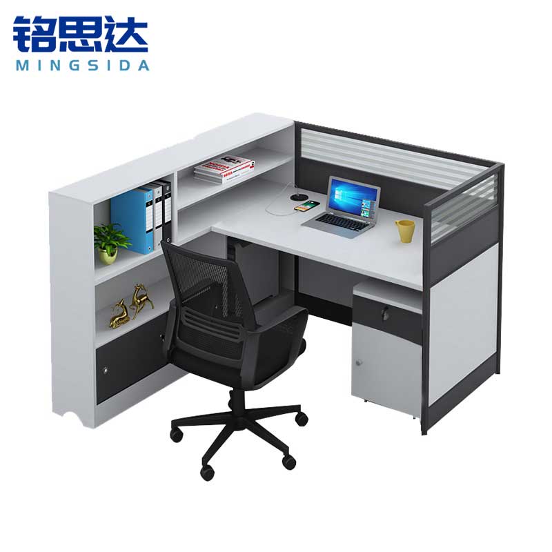 铭思达办公桌屏风工位单人位套