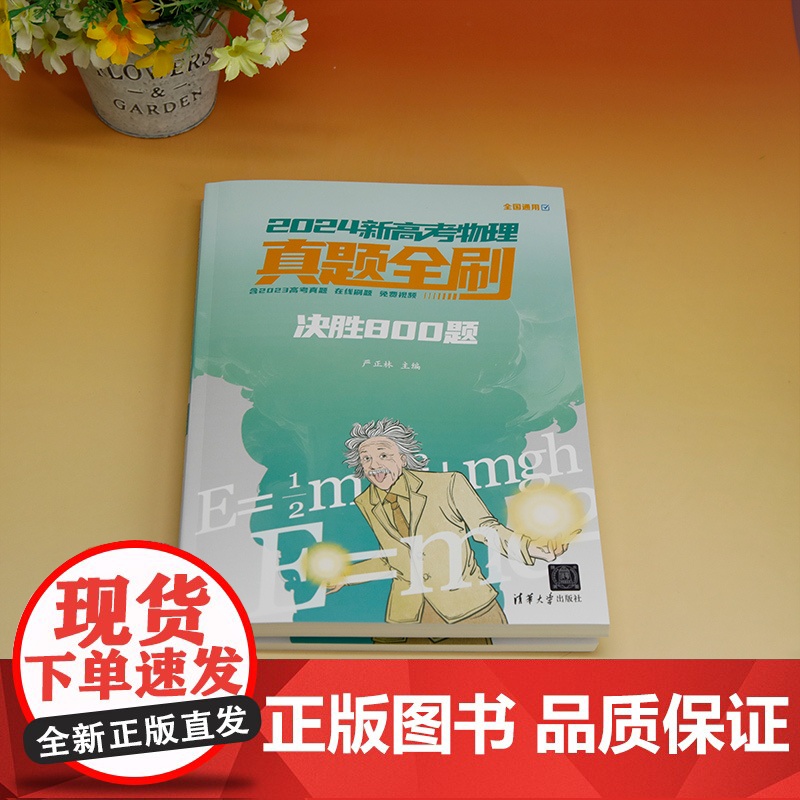正版新书 2024新高考物理真题全刷 决胜800题 严正林 清华大学出版社 高考物理 真题全刷 决胜800题高清大图