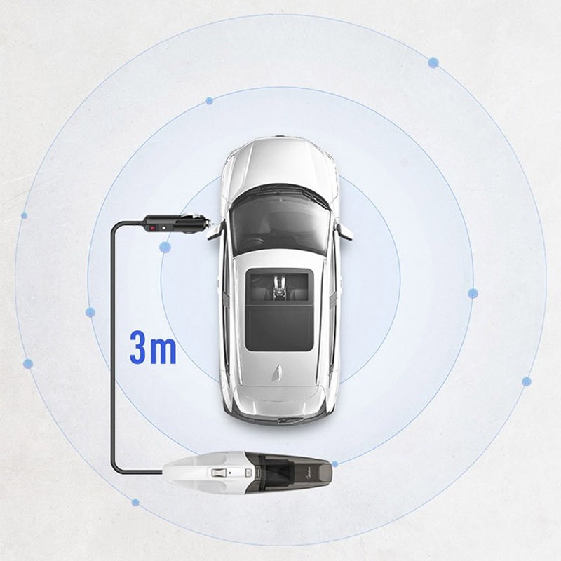 美的(Midea) HAC10 5000pa 车载吸尘器 台 白色高清大图