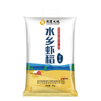 荆楚大地 水乡虾稻生态大米5kg自然贡米松软长粒香籼米10斤