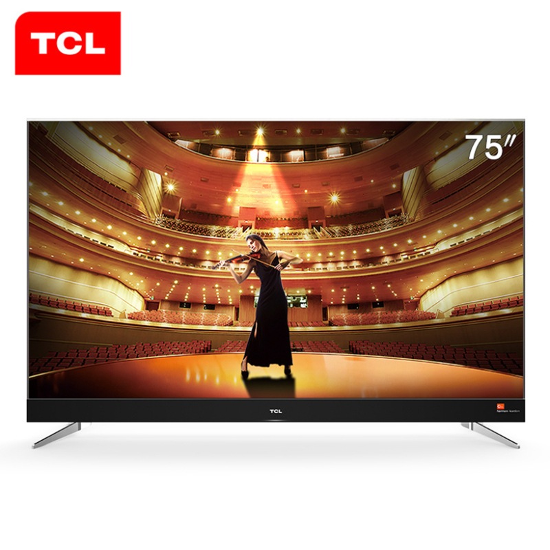 TCL 75C2 32核4K 超高清电视机 黑色 单台价格高清大图