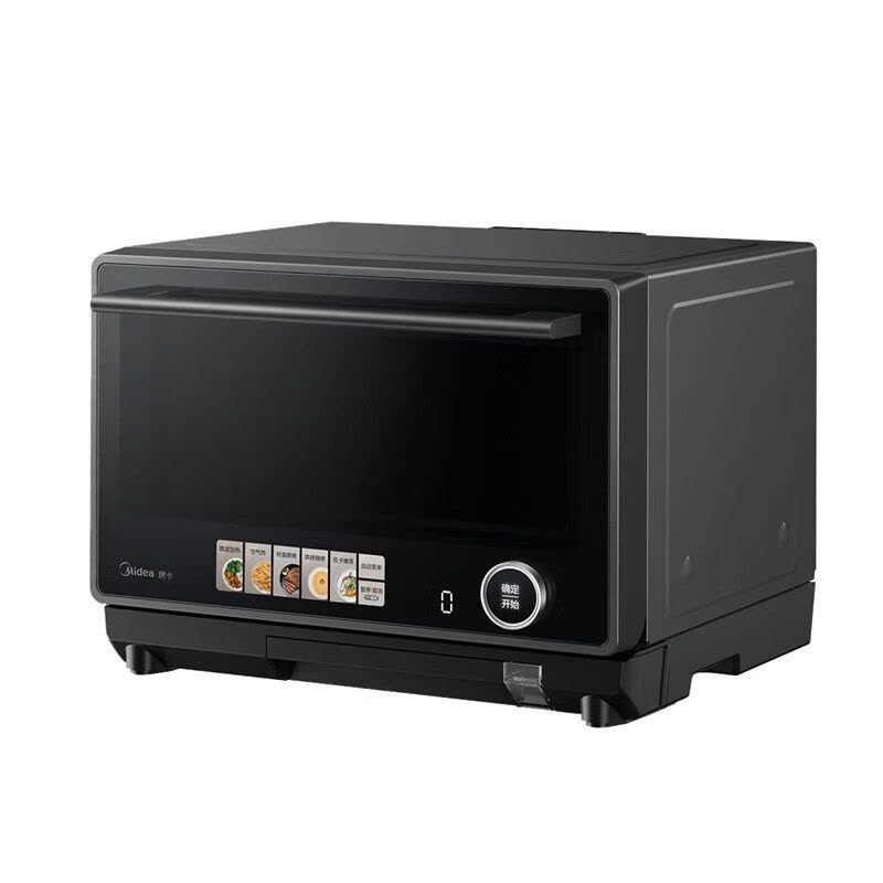 美的(Midea)寻味系列 微蒸烤炸一体蒸烤箱空气炸四合一23升微波炉台式机 304不锈钢内胆PG2333W(线下同款)图片