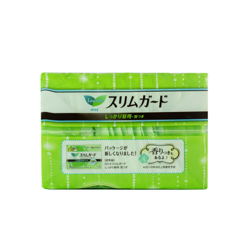 [日本原装进口]花王乐而雅(laurier)零触感特薄日用进口卫生巾20.5cm28片