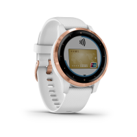 [顺丰发货]Garmin佳明Active s户外运动手表旗舰多功能Wifi智能心率跑步腕表(茉莉白 小码)