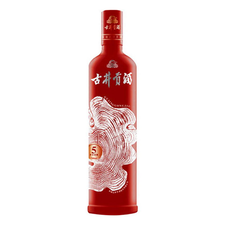 古井贡牌 古井贡酒 岁月经典5 45度 700ml*6 整箱装 浓香型白酒高清大图