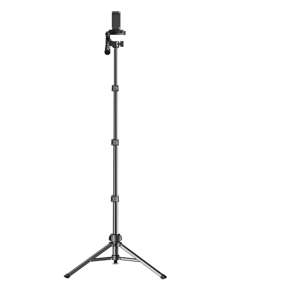 绿联(UGREEN)手机支架落地 直播支架三脚架多功能云台防抖自拍杆户外便捷拍摄录制摄影立式手机架带稳拍云台