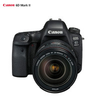 佳能(Canon)EOS 6D Mark II 全画幅单反相机24-105 STM防抖单镜头套装 4K拍摄 6D2礼包版
