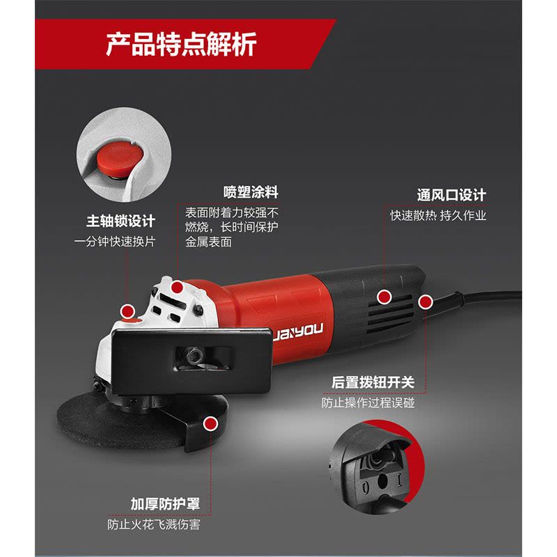 泉有 角向磨光机图片