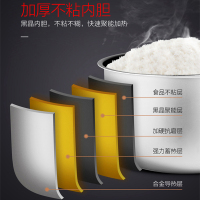 红双喜饭店用高压锅蒸格大容量电压力锅12L商用电压力锅双胆10人20人 大电饭锅 大电高压锅食堂