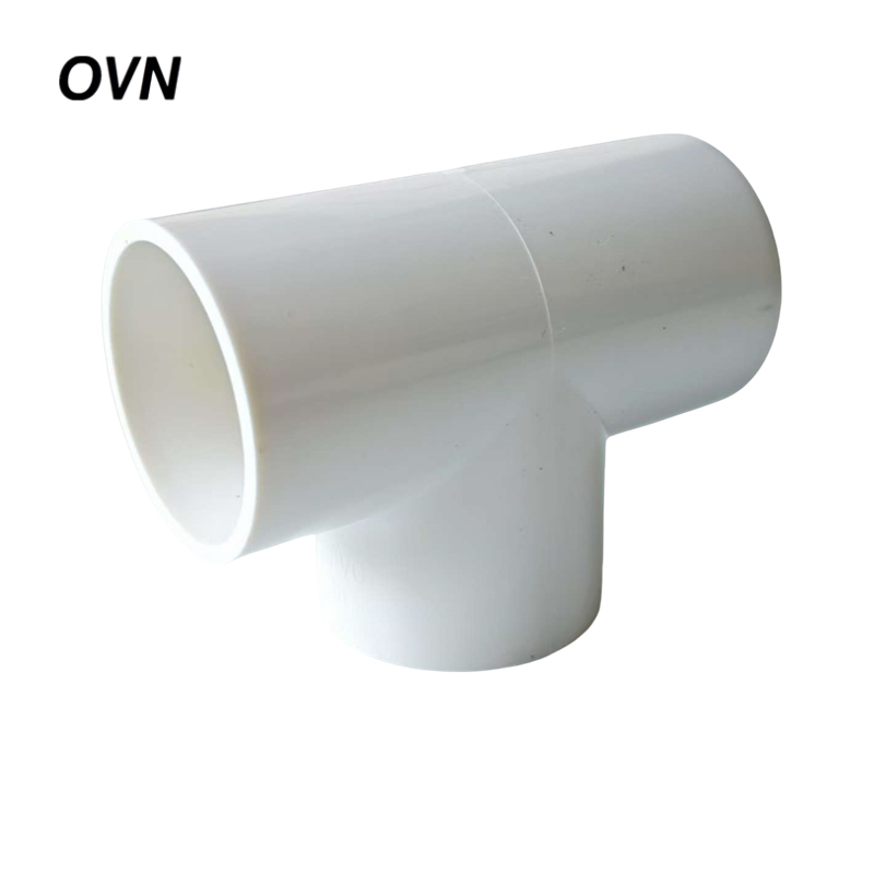 OVN PVC等径三通 40mm 10个1包 包高清大图