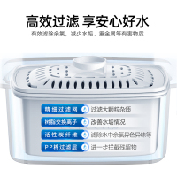九阳（Joyoung ）净水壶自来水过滤器家用净水器厨房直饮滤水壶便携净水杯滤芯JYW-B05 一机三芯