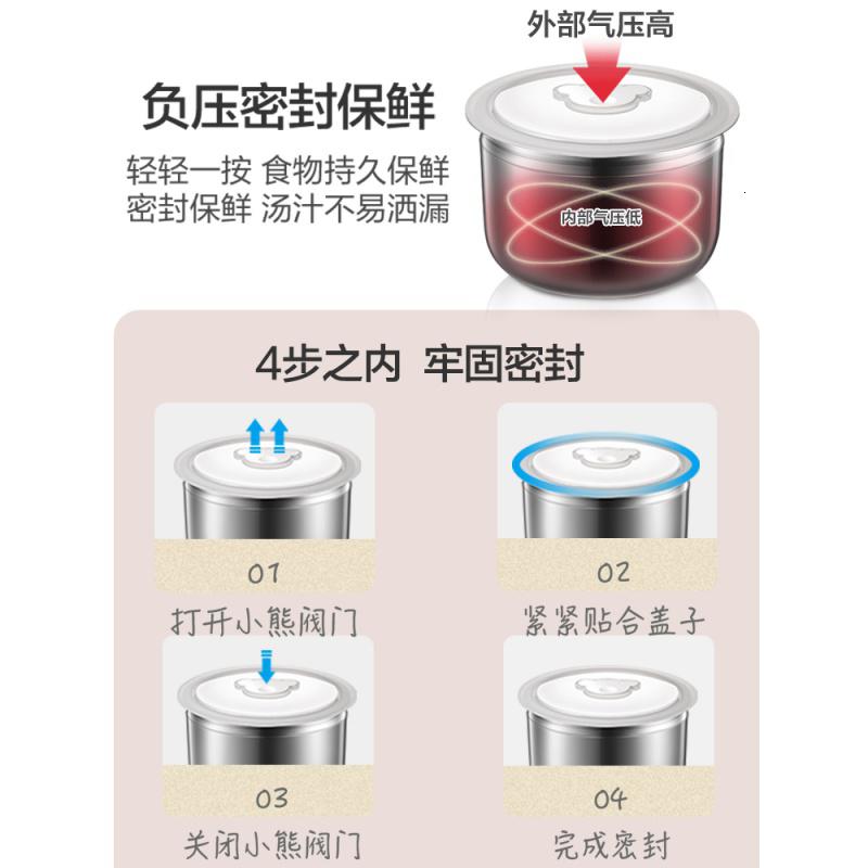 小熊电热饭盒可插电加热饭盒带饭热饭菜神器2-3人上班族保温蒸煮高清大图