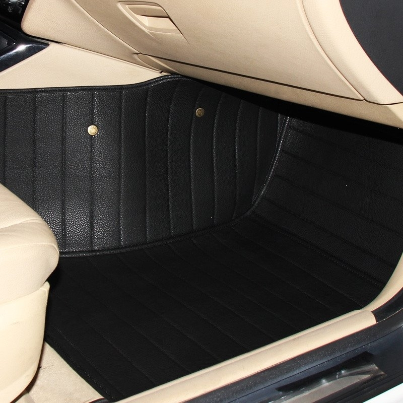 汽车脚垫全包围车内用品装饰品内饰其他条纹型皮革脚垫专车专用皮革脚