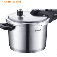 苏泊尔(SUPOR)304不锈钢蓝眼高压锅24CM家用7L压力锅煲汤饭煲压力煲电磁炉燃气灶通用 YW24L1