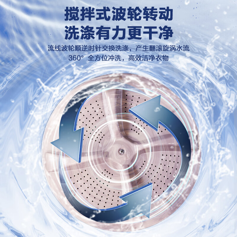 澳柯玛20公斤半自动洗衣机 大容量双缸双桶 洗脱分离 脱水甩干 租房家用商用宾馆酒店洗大件XPB200-2928S