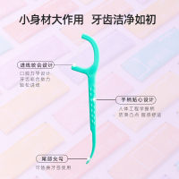 倍加洁圆线便携剔牙线棒独立包装随身盒家庭装