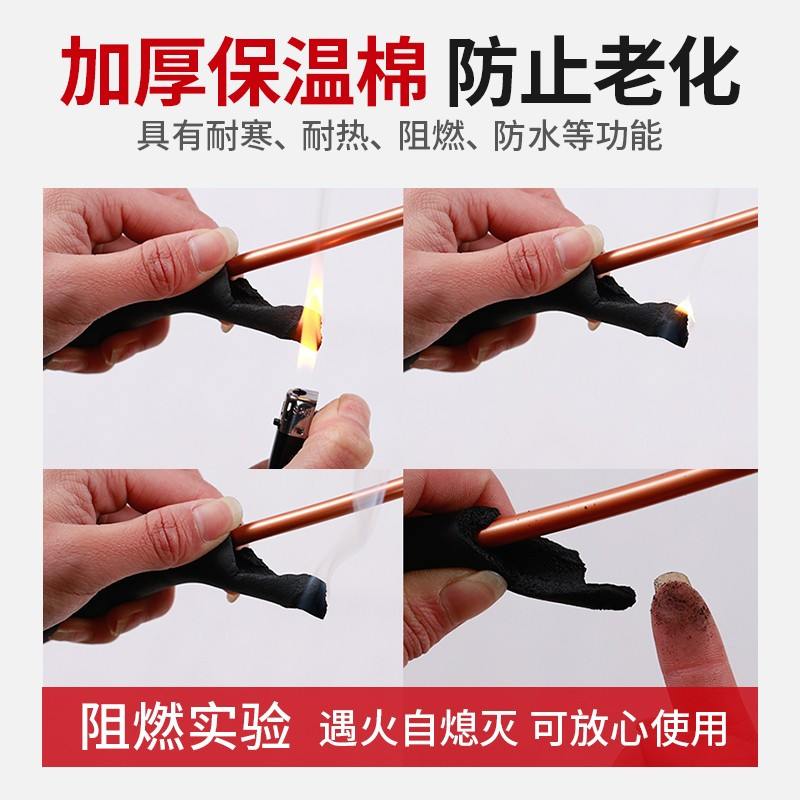 空调铜管连接管 5匹空调加厚铜管配件 单位：米（含R410专用铜管高低压管、电线、信号线、保温等）