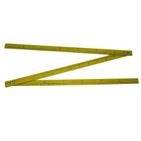 教室卫生测量多用尺教学尺 尺子 木质三折尺子 课桌椅