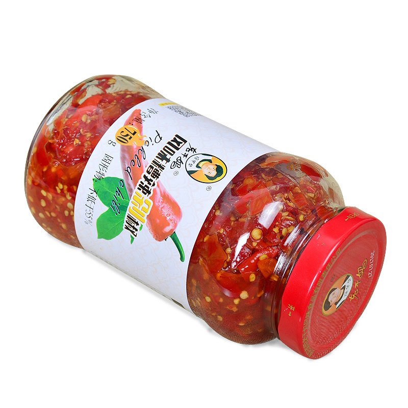 陶华碧老干妈风味糟辣椒剁椒750g*2鱼头调料酸辣剁椒酱拌面佐料瓶装贵州特产