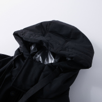 ME&CITY男装冬季新款工装大口袋中长款商务休闲保暖羽绒服