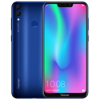 华为荣耀（HONOR）荣耀畅玩8C 全网通标配版 4GB+32GB 极光蓝 移动联通电信4G全面屏手机 华为手机
