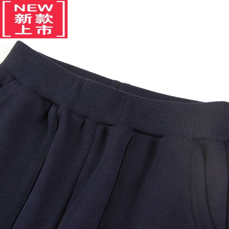 可莉允2022冬季 儿童裤子加绒卫裤新款下装加厚保暖运动长裤冬装保暖裤图片