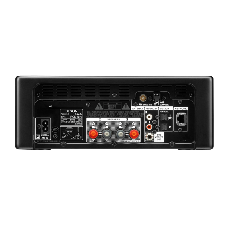 denon天龙rcdn10蓝牙fm台式组合音箱电视音响hifi家庭影院cd机