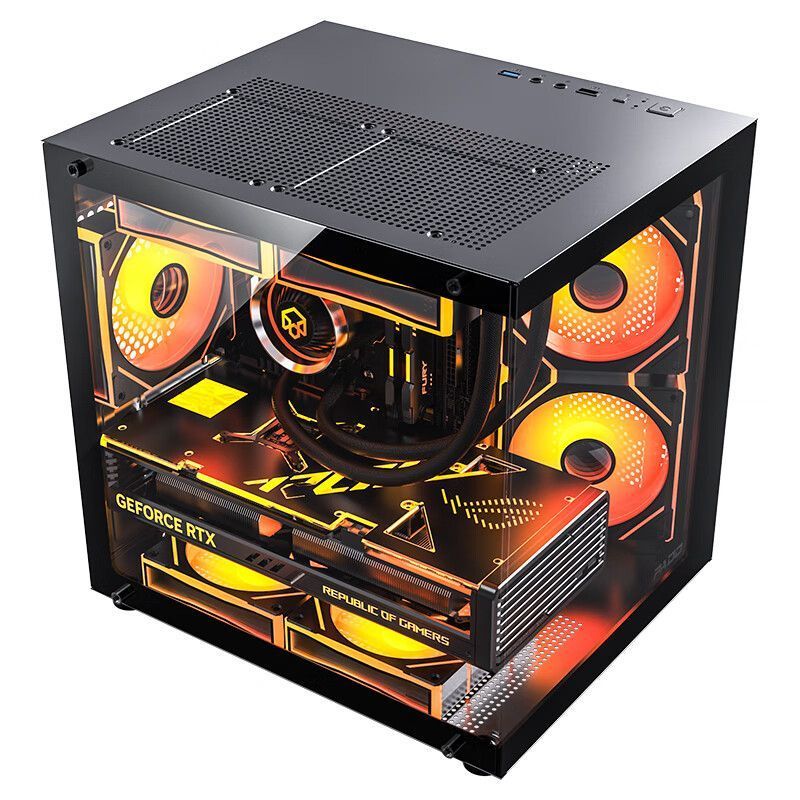 i5 13400F/RTX5060Ti 8G独显DDR5 32G双内存WIFI蓝牙无线DIY主机台式电脑组装电脑游戏电竞直播AI设计电脑5060Ti主机高清大图