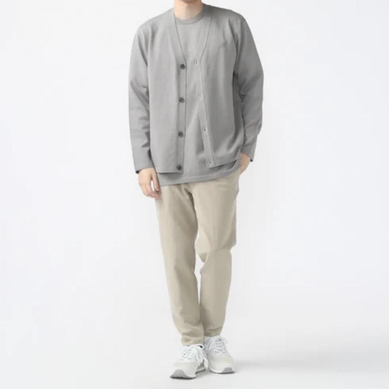 New Balance运动针织开衫男春夏季休闲百搭高尔夫训练涤纶易打理工装外套高清大图