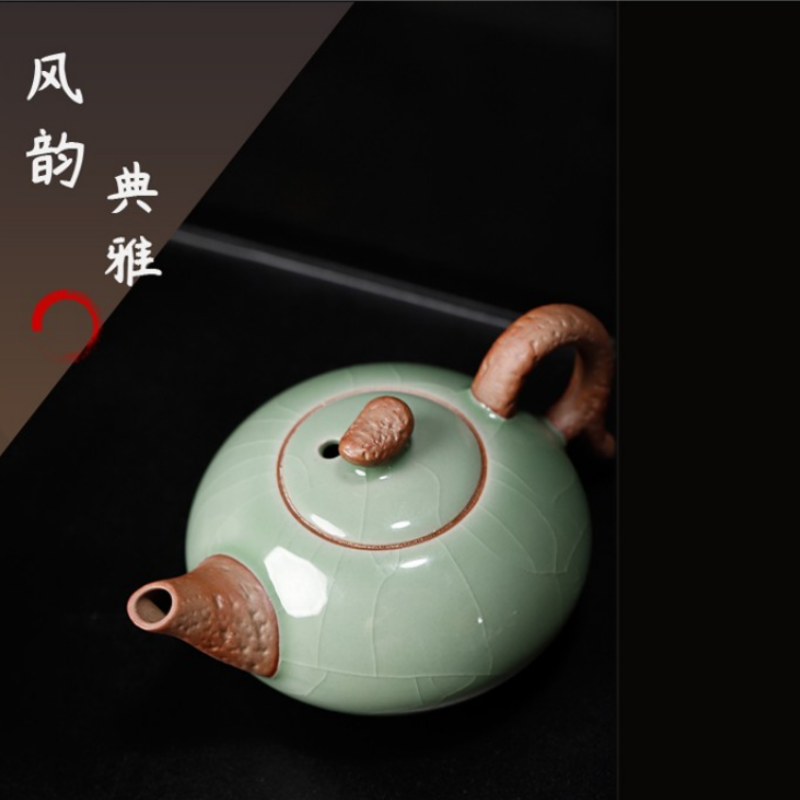 八方礼 哥窑和乐融融10入茶具 GY2016-6-01 /套高清大图