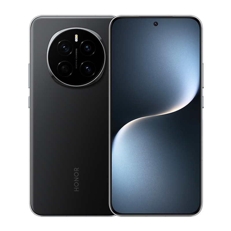 荣耀Magic7 Pro 绒黑 12GB+256GB 骁龙8至尊版5G芯 2亿高清像素 100W快充 5850毫安海湖电池 防尘防水5G手机高清大图
