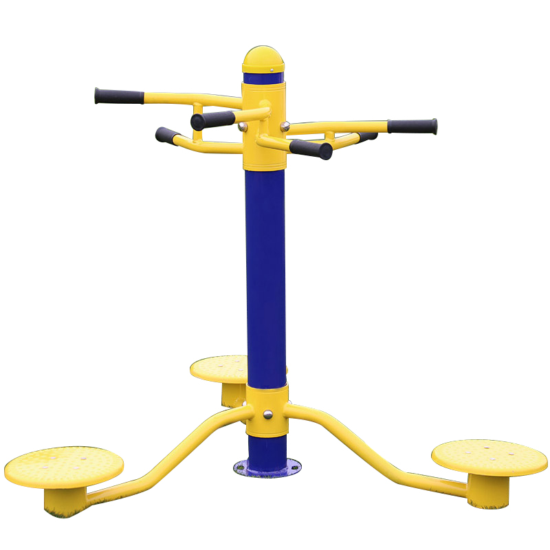 三位把式扭腰器地埋户外健身器材健身路径室外器材小区广场体育用品