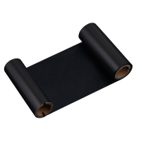 植巾 JT640 280mm*100m 适用多样机型 热转印树脂碳带 标签胶贴 1.00 个/盒（计价单位：盒）黑色