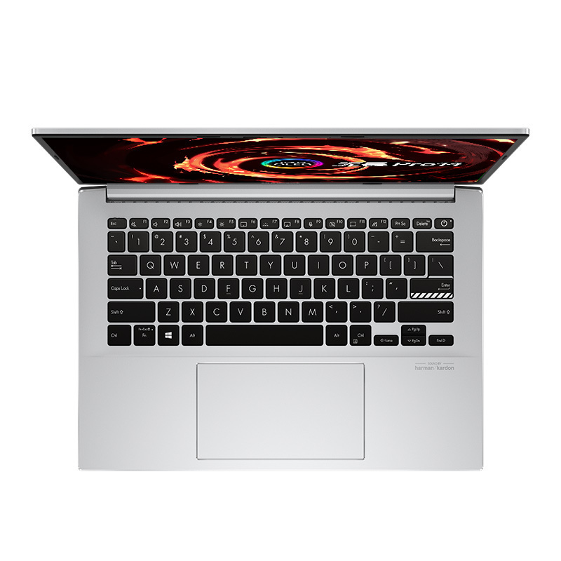 华硕(ASUS)无畏Pro14标压锐龙版 14.0英寸2.8K OLED屏轻薄游戏笔记本电脑(R7-5800H 16G 1TB 133%sRGB高色域 600尼特 90Hz)银