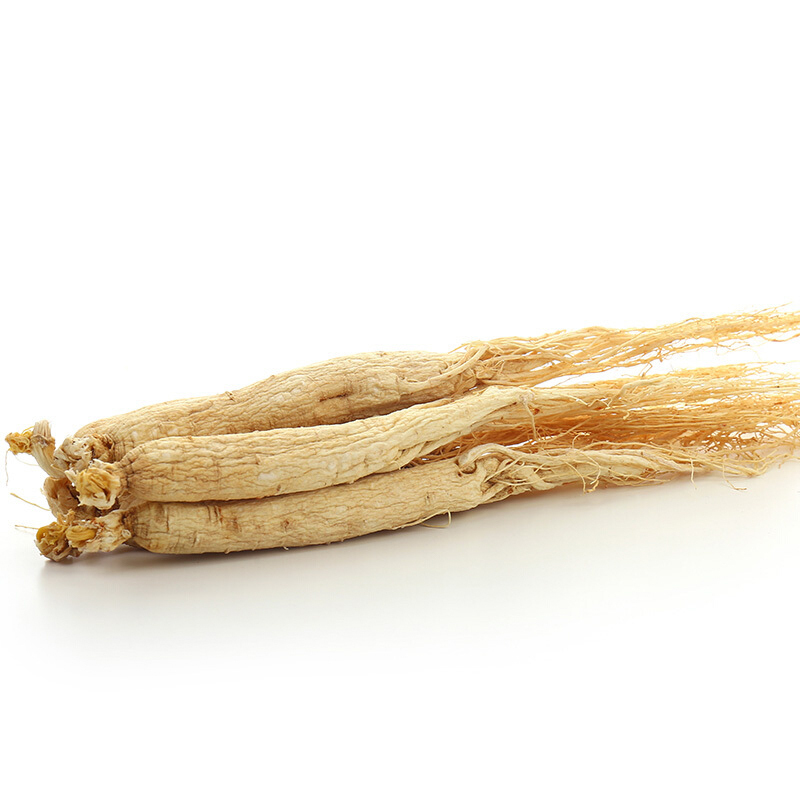 靠山庄 大支白参100g 克 长白山人参 生晒参 人参片 人参整枝 山参 白参 可搭配枸杞鹿茸黄芪煲汤泡酒