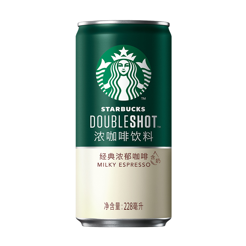 starbucks/星巴克星倍醇经典浓郁228ml*6 浓咖啡饮料