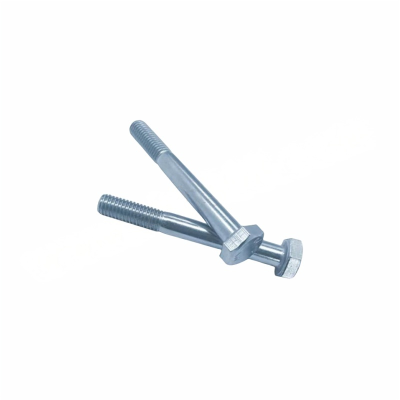 JIBIN/继彬 GB30 外六角螺栓 镀锌 碳钢 4.8级 半牙 M10×75 个高清大图