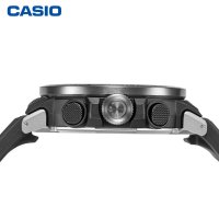 CASIO旗舰店卡西欧手表男 户外登山表电波 太阳能休闲商务高端运动日韩石英表防水战狼2同款PRW-60