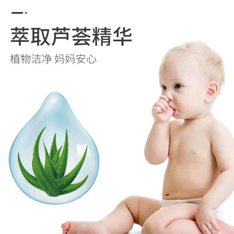 Colourfuldays婴幼儿湿巾80抽*1包孕婴湿巾母婴幼儿童宝宝带盖湿纸巾湿巾纸手口专用大包家庭装