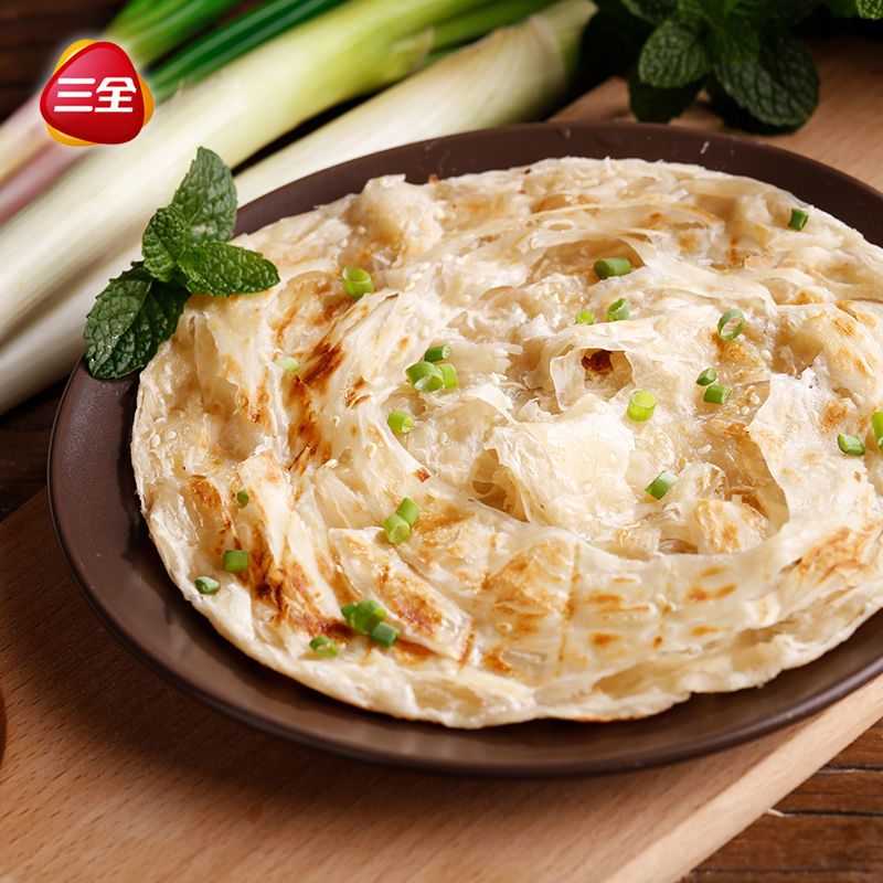 三全手抓饼900g（原味/葱香）*8