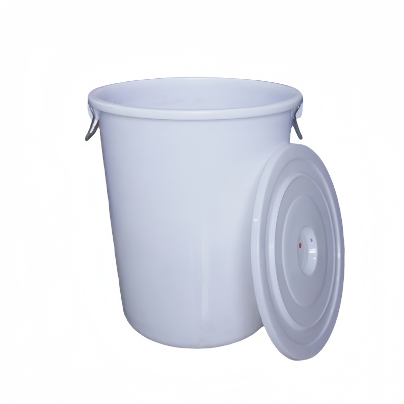 珂攸洋塑料水桶白色无盖个高清大图