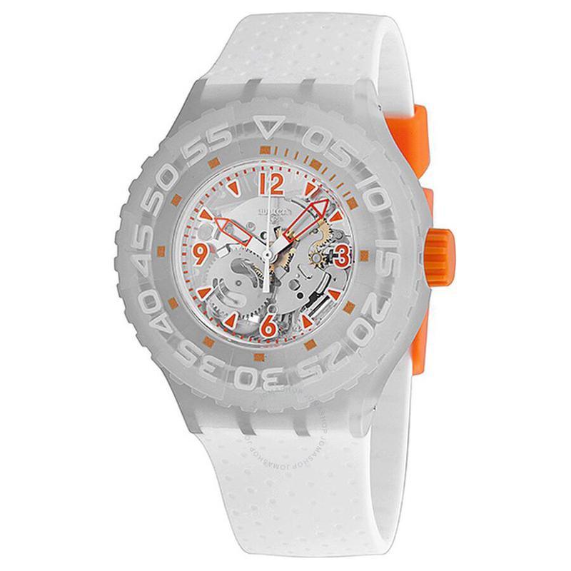 斯沃琪swatch男子石英商务休闲时尚百搭运动防水男士腕表