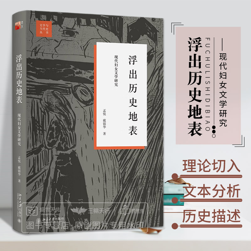 [醉染正版]浮出历史地表 现代妇女文学研究 系统运用女性主义立场 研究中国现代女性文学史的经典著作 孟悦 戴锦华 北京大高清大图