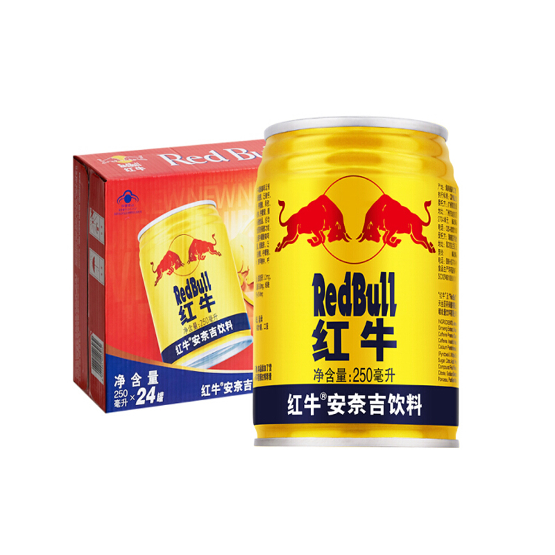 红牛(Redbull)安奈吉饮料 250ml*24罐
