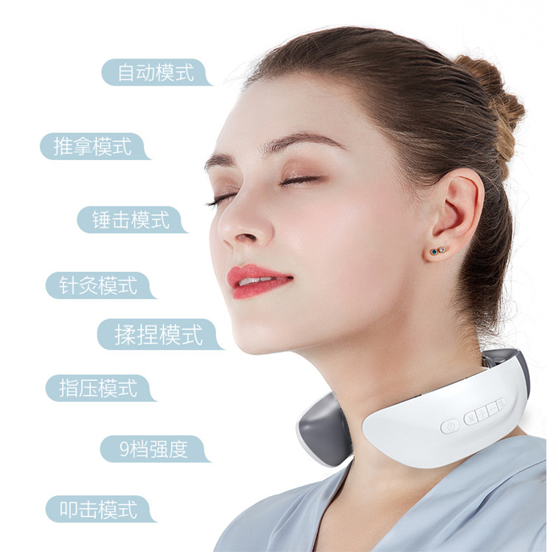 康仕坦(kangshitan)颈椎按摩枕颈椎按摩器家用电动智能护颈仪脖子按摩神器脊椎脉冲肩颈部按摩仪