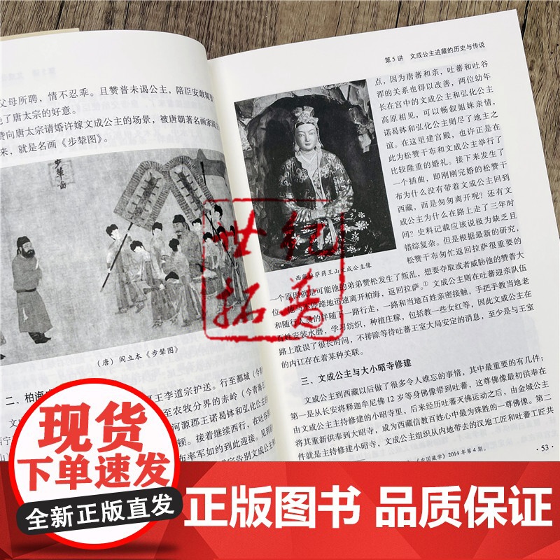 正版 西藏历史55讲 中国藏学出版社 从远古唐宋西藏历史起源与中华文明一体元朝西藏历史明朝西藏历史清朝西藏历史高清大图