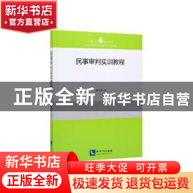 正版 民事审判实训教程 孙立智 知识产权出版社 9787513063173